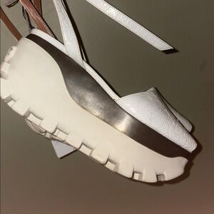 NWT White MARNI Platform shoes REGULAR $1070 in store